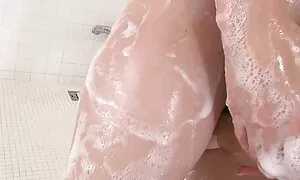 زنان ژاپنی عشق زرق و برق دار به تقدیر پس از یک سکسس زن